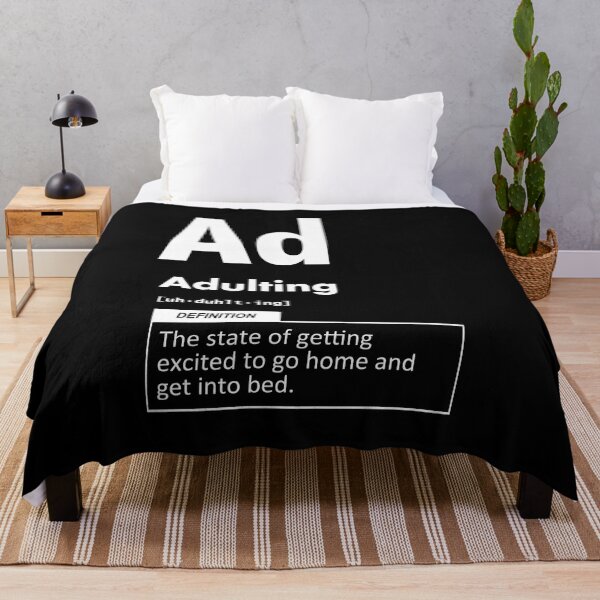 Item preview, Adulting Definition – Funny Introvert Design for Homebodies designed and sold by chantastical.