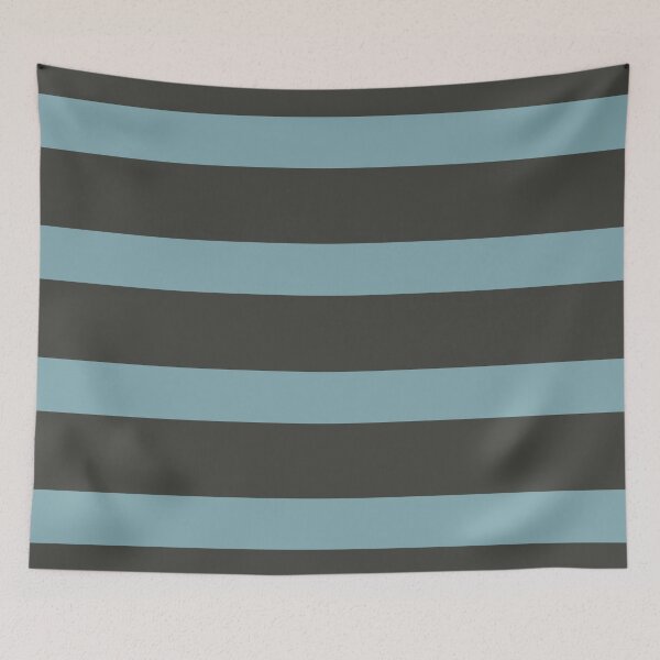 Item preview, Urban Sunset Stripes Throw – Graphite Gray & Peach Cream Modern Contrast Blanket designed and sold by The Cozy Stripe | Modern Textile Stories.