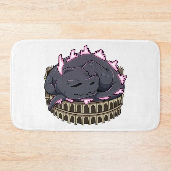Item preview, Sleepy Zilla Pink designed and sold by UpwardsDown.