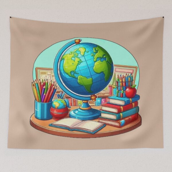 Item preview, School House Room designed and sold by Myra365Art.