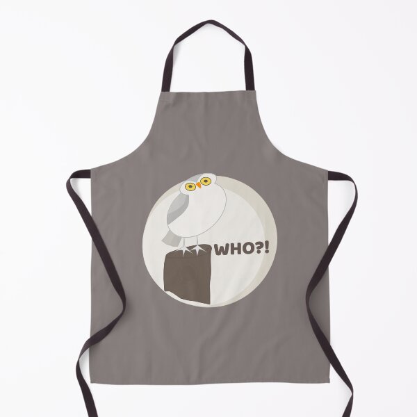 Item preview, Cute and Cranky Owl -- Who?! (Version also available without any words.) designed and sold by MoePark.