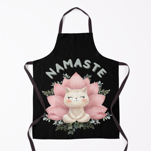 Item preview, Namaste - Cat Lotus designed and sold by Crazy Before Cats.