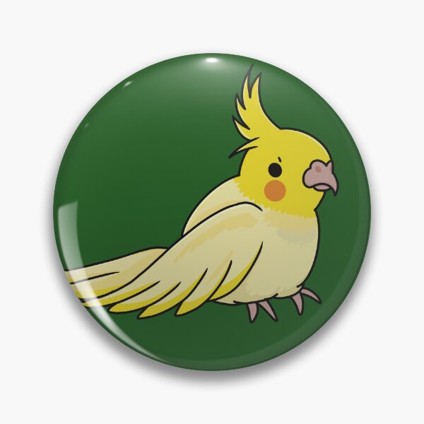 Item preview, Yellow cockatiel kawaii bird designed and sold by tayaan.