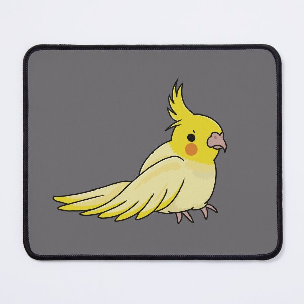 Item preview, Yellow cockatiel kawaii bird designed and sold by tayaan.