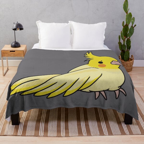 Item preview, Yellow cockatiel kawaii bird designed and sold by tayaan.