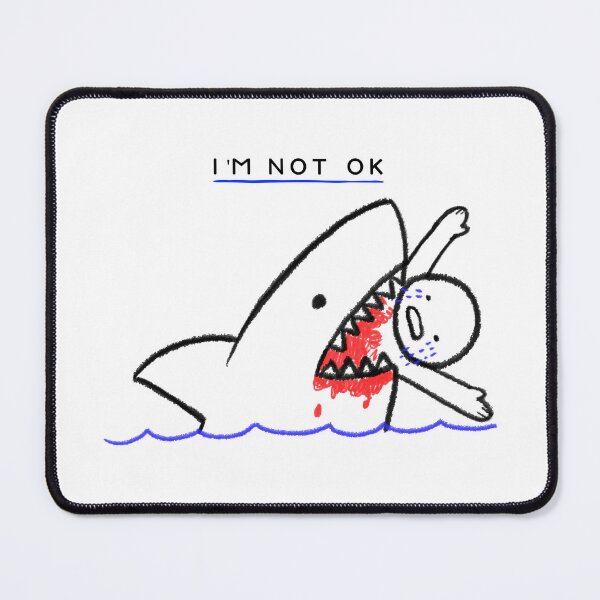 Item preview, I'm Not OK Inspirational Humor designed and sold by SkiesOfBlue5150.