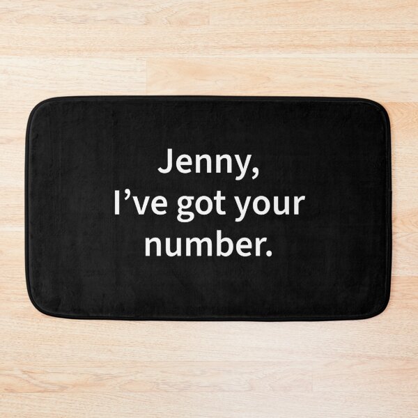 Item preview, Jenny, I’ve got your number designed and sold by WhackoDesigns.