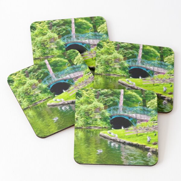 Item preview, Duck Pond by a Peaceful Bridge designed and sold by Pamela Storch.
