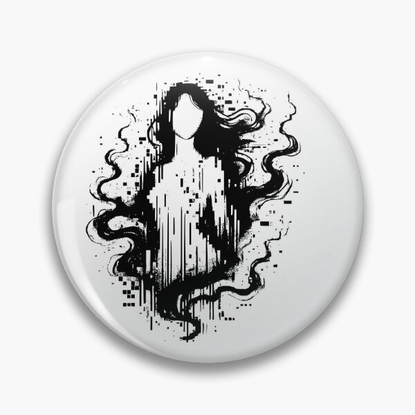 Item preview, 1-Bit Post-Lady Black designed and sold by blackmonolith.