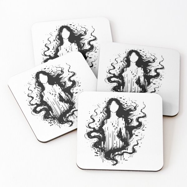Item preview, 1-Bit Post-Lady Black designed and sold by blackmonolith.