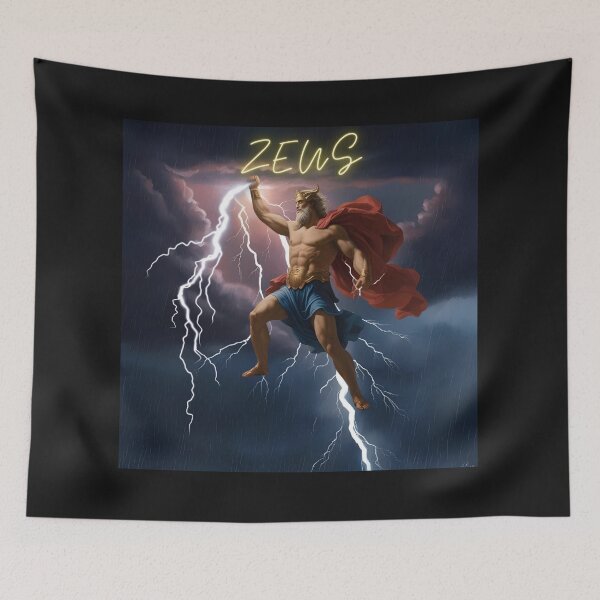 Item preview, Zeus God of Sky, Thunder & Lightning designed and sold by FAMILY DYNASTY.