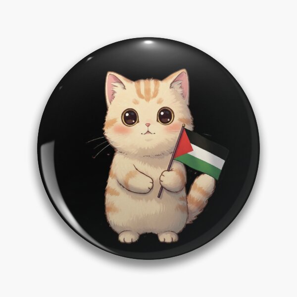 Item preview, Palestine Pride Kitty designed and sold by Pyro-Store.