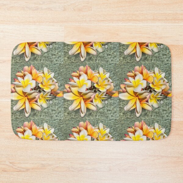 Item preview, Floating Frangipanis Tile designed and sold by ppddesigns.