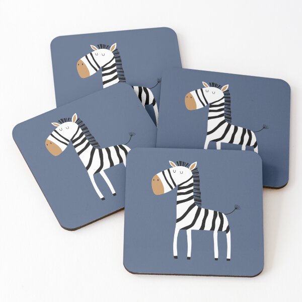 Item preview, Zebra Print, Nursery Wall Art, Safari Nursery Prints, Blue Nursery Decor, Art by Synplus designed and sold by synplus.