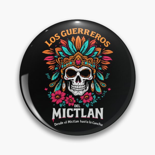 Item preview, Los Guerreros del Mictlán – Aztec Warrior Skull Football Vibes designed and sold by BeamiCreations.