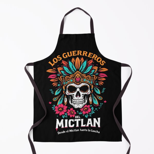 Item preview, Los Guerreros del Mictlán – Aztec Warrior Skull Football Vibes designed and sold by BeamiCreations.