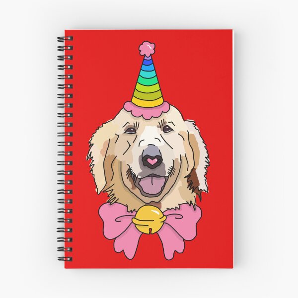 Item preview, CLOWN GOLDEN RETRIEVER/LABRADOR designed and sold by LiveSickDieIll.