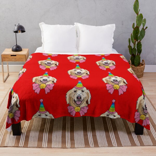 Item preview, CLOWN GOLDEN RETRIEVER/LABRADOR designed and sold by LiveSickDieIll.