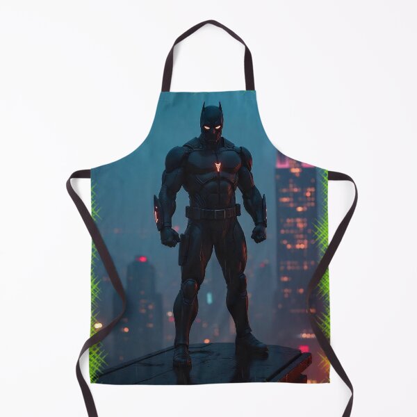 Item preview, BLACK BAT NIGHT ROBOT FROM THE FUTURE (#99FF00) designed and sold by Marlon Oseguera.