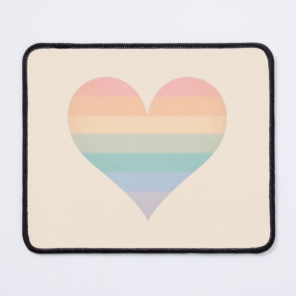 Item preview, Pastel Spectrum: Rainbow Heart Symbol designed and sold by 123Rainbow.