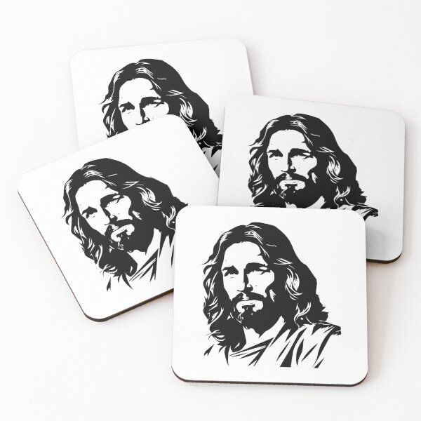 Item preview, Jesus Christ Religious Christian Sacred Portrait Messiah designed and sold by inkoutninja.