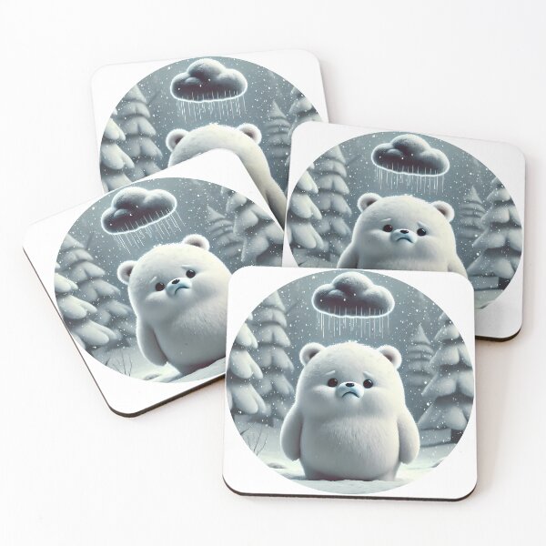 Item preview, Polar Bear in Freezing Rain designed and sold by Astralia.