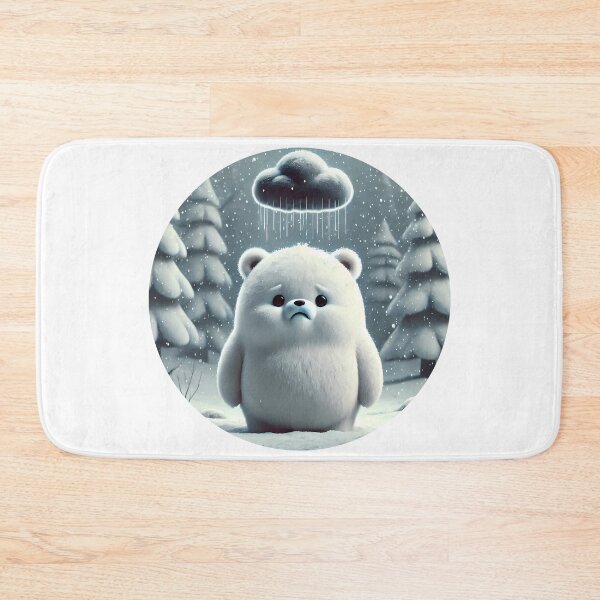 Item preview, Polar Bear in Freezing Rain designed and sold by Astralia.