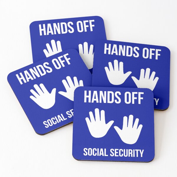 Item preview, Hands off social security  designed and sold by Rachel the Artist .