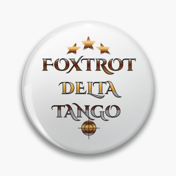 Item preview,  Foxtrot Delta Tango designed and sold by ArtDesignTp.
