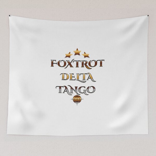 Item preview,  Foxtrot Delta Tango designed and sold by ArtDesignTp.