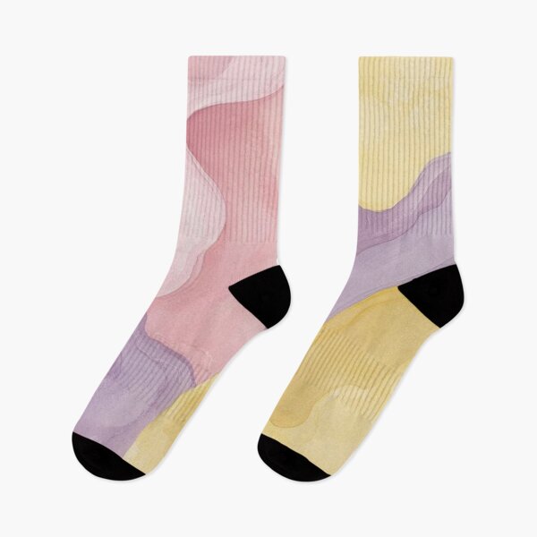 Item preview, Pastel Flow — Watercolor Abstract in Summer Tones designed and sold by Harmonic_Layers.