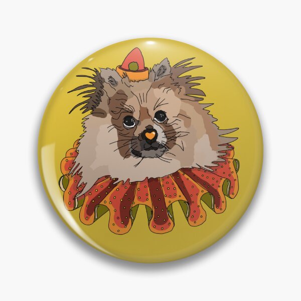 Item preview, CLOWN POMERANIAN designed and sold by LiveSickDieIll.