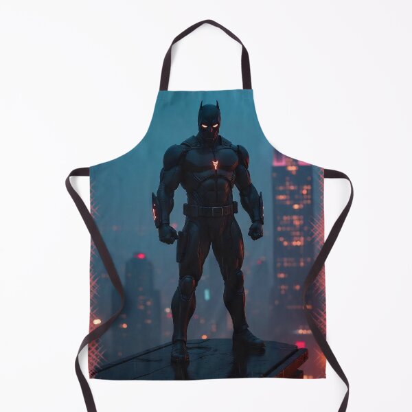 Item preview, BLACK BAT NIGHT ROBOT FROM THE FUTURE (#FF6666) designed and sold by Marlon Oseguera.