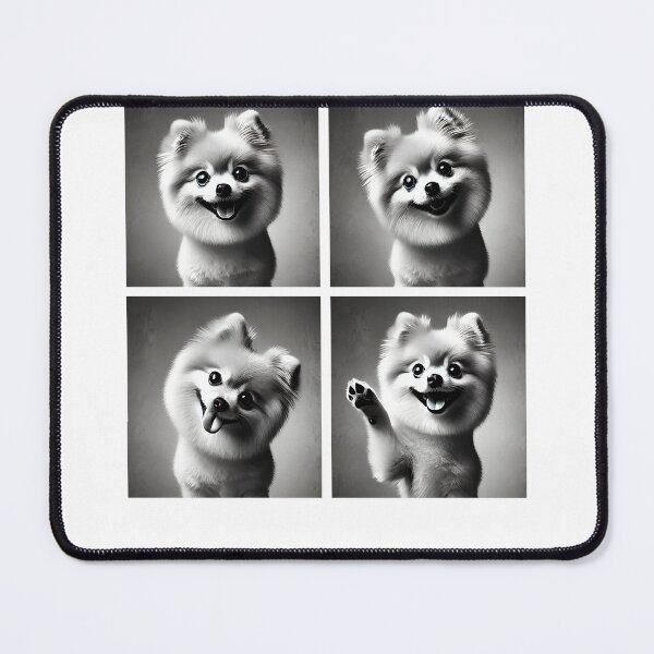 Item preview, Cute Pomeranian Selfie Photo Funny Photobooth Dog Lover designed and sold by Kimberley King Art King Art.