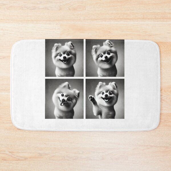 Item preview, Cute Pomeranian Selfie Photo Funny Photobooth Dog Lover designed and sold by Kimberley King Art  King Art.