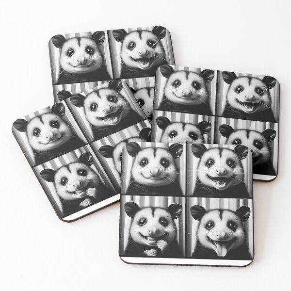 Item preview, Cute Possum Selfie Photo Funny Photobooth Opossum Lover designed and sold by Kimberley King Art  King Art.