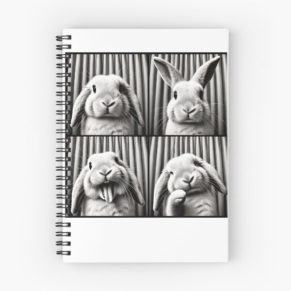 Item preview, Cute Rabbit Selfie Photo Funny Photobooth Bunny Lover designed and sold by Kimberley King Art  King Art.