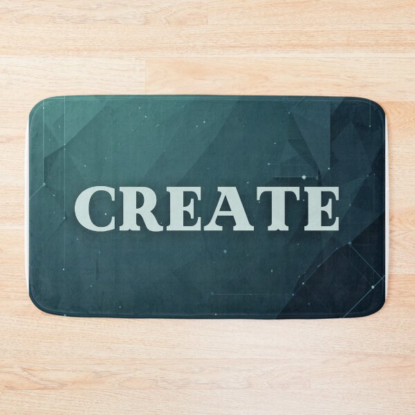 Item preview, Minimalist Create | Creative Power Word | Artist Entrepreneur Gift designed and sold by TextMuse.