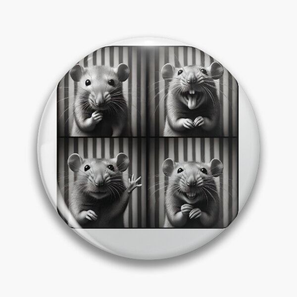 Item preview, Cute Rat Selfie Photo Funny Photobooth Rat Lover designed and sold by Kimberley King Art  King Art.