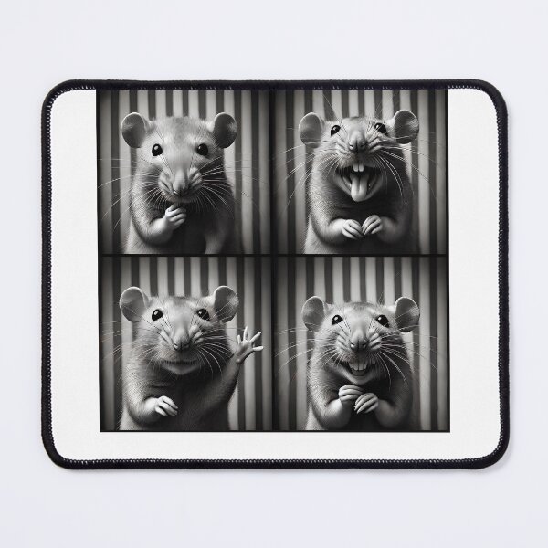 Item preview, Cute Rat Selfie Photo Funny Photobooth Rat Lover designed and sold by Kimberley King Art King Art.