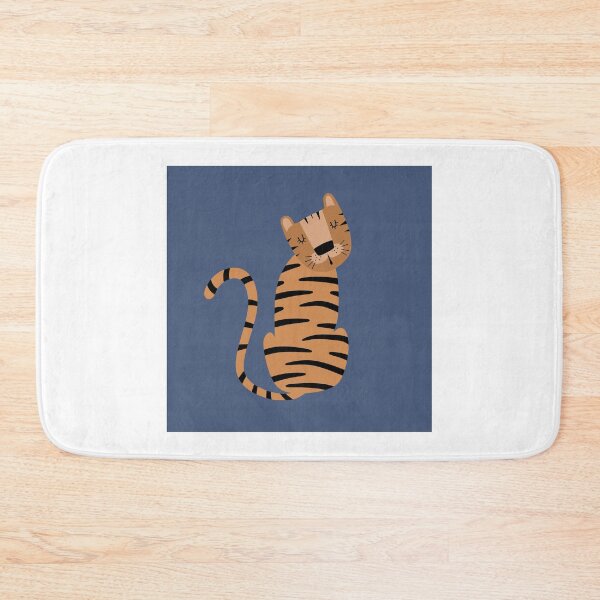 Item preview, Tiger Print, Nursery Wall Art, Safari Nursery Prints, Blue Nursery Decor, Art by Synplus designed and sold by synplus.