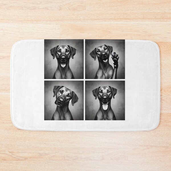 Item preview, Cute Rhodesian Ridgeback Selfie Photo Funny Photobooth Dog Lover designed and sold by Kimberley King Art  King Art.