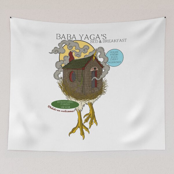 Item preview, Baba Yaga’s B&B designed and sold by Onehappyhook.