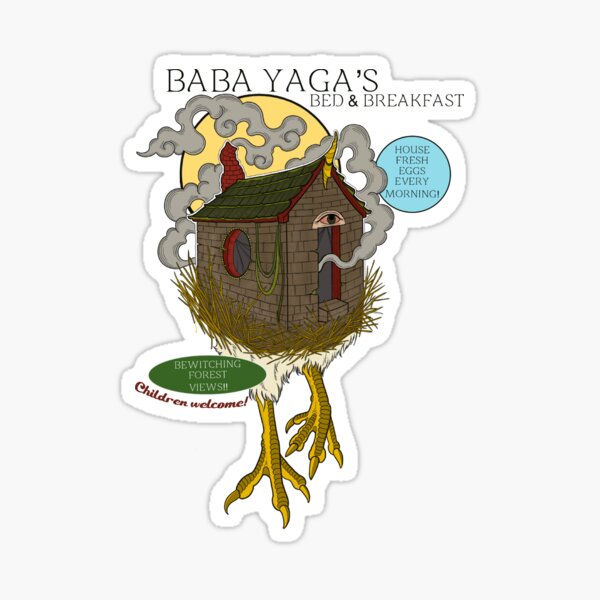 Item preview, Baba Yaga’s B&B designed and sold by Onehappyhook.