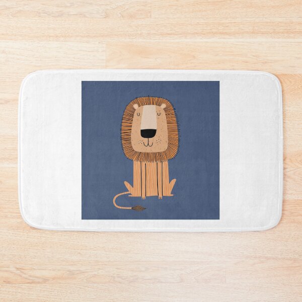 Item preview, Lion Print, Nursery Wall Art, Safari Nursery Prints, Blue Nursery Decor, Art by Synplus designed and sold by synplus.