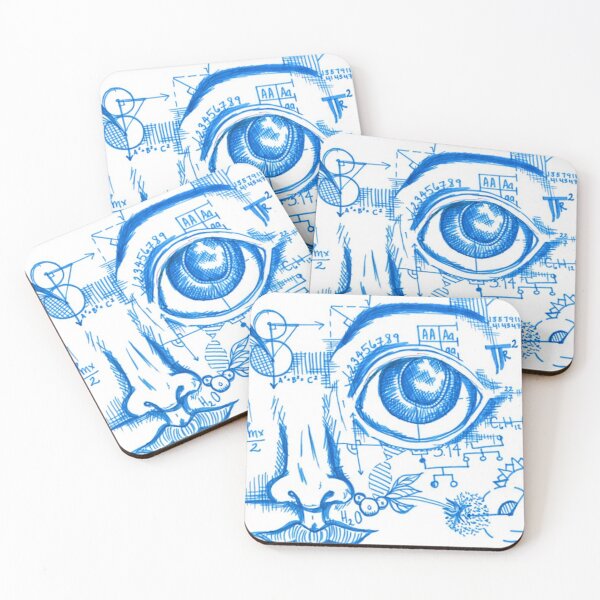 Item preview, Behind These Blue Eyes No.1 designed and sold by MyBottomShelf.