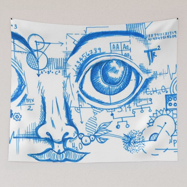 Item preview, Behind These Blue Eyes No.1 designed and sold by MyBottomShelf.