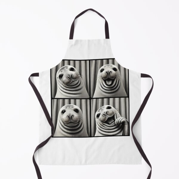 Item preview, Cute Seal Selfie Photo Funny Photobooth Seal Lover designed and sold by Kimberley King Art King Art.
