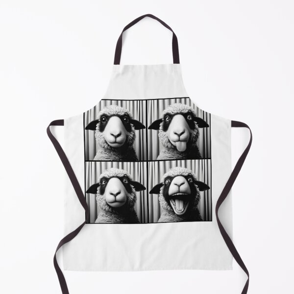 Item preview, Cute Sheep Selfie Photo Funny Photobooth Sheep Lover designed and sold by Kimberley King Art King Art.