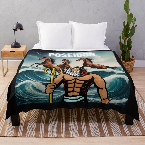 Item preview, Poseidon God of Sea, Earthquakes & Horses designed and sold by FAMILY DYNASTY.